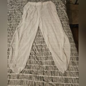 Sheer White Pants
